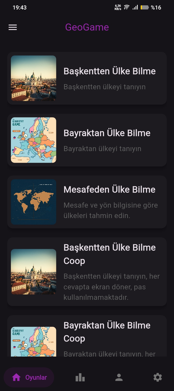 GeoGame Screenshot 1
